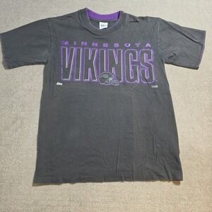 Vtg 90s Minnesota Vikings Salem Sportswear‎ T Shirt USA Made Mens M NFL